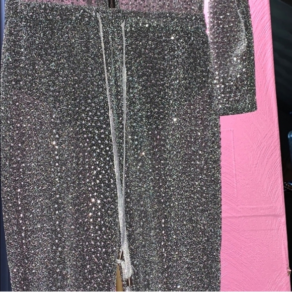 Grey Rhinestone Jumpsuit - Picture 4 of 4